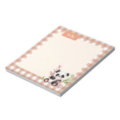 Gepersonaliseerde Kawaii School om te doen Notitieblok (Linkerzijde)