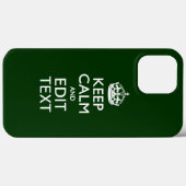 Gepersonaliseerde KEEP CALM AND Pas tekst aan Groe Case-Mate iPhone Case (Achterkant (horizontaal))