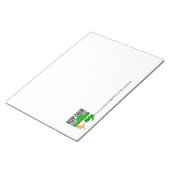 Gepersonaliseerde Keep Calm EXCELlent SPREADSHEET  Notitieblok (Schuin)