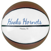 Gepersonaliseerde Keepsake basketbal (Voorkant)