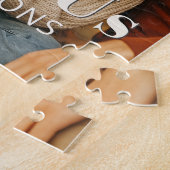 Gepersonaliseerde Keepsake familiefoto Dit zijn wi Legpuzzel (Zijkant)