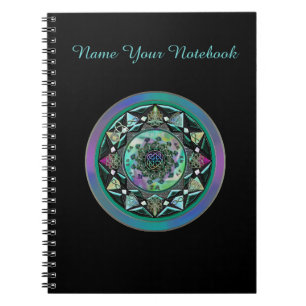 Gepersonaliseerde Keltische Mandala met Mystieke Notitieboek