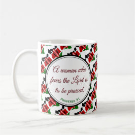 Gepersonaliseerde KENYA FLAG Proverbs 31 Koffiemok