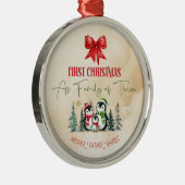 Gepersonaliseerde Keramische Kerst Ornament – Eers (Rechts)