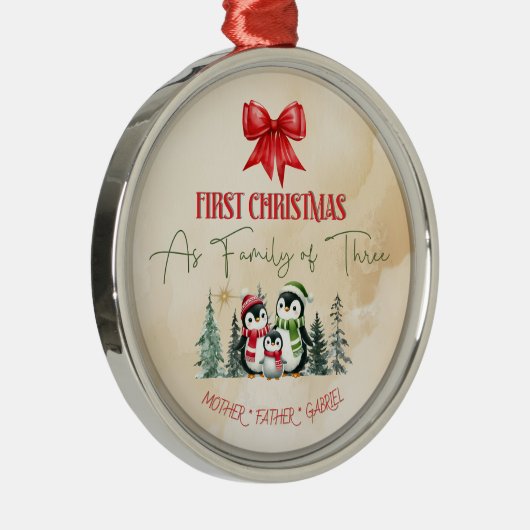 Gepersonaliseerde Keramische Kerst Ornament – Eers (Rechts)