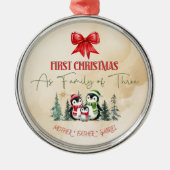 Gepersonaliseerde Keramische Kerst Ornament – Eers (Voorkant)