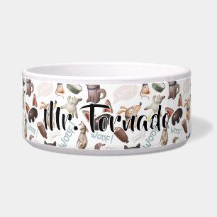 Gepersonaliseerde Keramische Pet Bowl Voerbakje