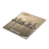 Gepersonaliseerde keramische Tegel - Miami, Florid Tegeltje (Zijkant)