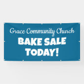Gepersonaliseerde kerk Bake Sale Banner (Horizontaal)