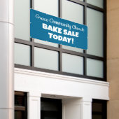 Gepersonaliseerde kerk Bake Sale Banner (Buitenkant Gebouw)