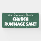 Gepersonaliseerde Kerk Rummage Sale! Banner (Horizontaal)