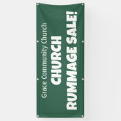 Gepersonaliseerde Kerk Rummage Sale! Banner (Verticaal)