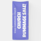 Gepersonaliseerde Kerk Rummage Sale! Banner (Verticaal)