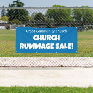 Gepersonaliseerde Kerk Rummage Sale! Banner