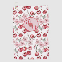 Gepersonaliseerde Kersenbloesem en Monogram