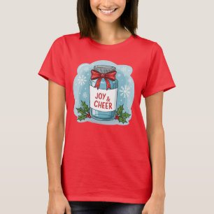 Gepersonaliseerde Kerst Apotheek T-shirt Joy Cheer