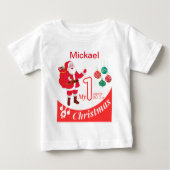 Gepersonaliseerde Kerst Baby "Mijn 1e Kerstmis" (Voorkant)