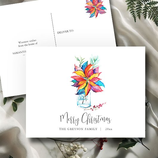 Gepersonaliseerde kerst Briefkaarten | Kerstster