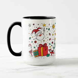 Gepersonaliseerde kerst combo mok