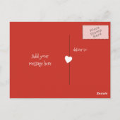 Gepersonaliseerde Kerst Dank u Foto Briefkaart (Achterkant)