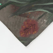 Gepersonaliseerde kerst fleece deken (Hoek)