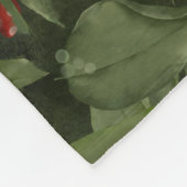 Gepersonaliseerde kerst fleece deken (Hoek)