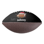 Gepersonaliseerde Kerst Football Winter Sport Team (Gedraaid 270)