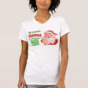 Gepersonaliseerde kerst (jouw naam) t-shirt