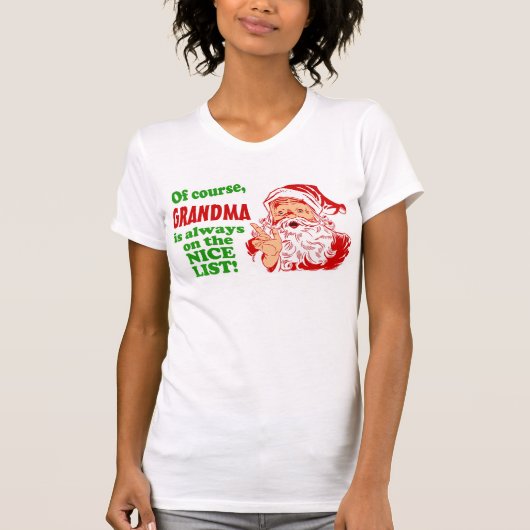 Gepersonaliseerde kerst (jouw naam) t-shirt (Voorkant)