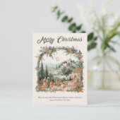 Gepersonaliseerde Kerst Kaart (Staand voorkant)