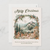 Gepersonaliseerde Kerst Kaart (Voorkant / Achterkant)