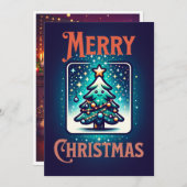 Gepersonaliseerde Kerst Kaart - Digitaal of fysiek (Voorkant / Achterkant)