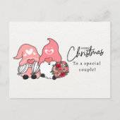 Gepersonaliseerde kerst Kaart voor koppels Grappig (Voorkant)