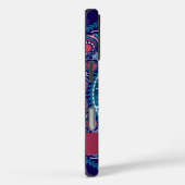 Gepersonaliseerde Kerst Kawaii Beer Dot Mandala Case-Mate iPhone Case (Achterkant / Rechts)