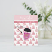 Gepersonaliseerde kerst, klein cadeau, cadeau Kaar Kaart (Staand voorkant)