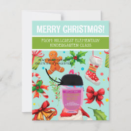 Gepersonaliseerde kerst, klein cadeau, cadeau Kaar Kaart