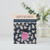 Gepersonaliseerde kerst, klein cadeau, cadeau Kaar Kaart (Staand voorkant)