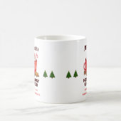 Gepersonaliseerde Kerst Koffie Liefhebber Koffiemok (Center)