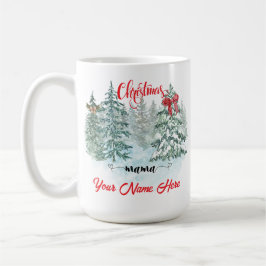 Gepersonaliseerde Kerst Mama Vakantie Custom Mothe Koffiemok
