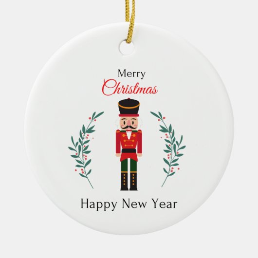 Gepersonaliseerde kerst ornament aangepaste kerst  (Voorkant)