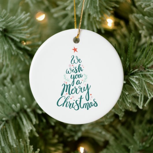 Gepersonaliseerde kerst ornament aangepaste kerst  (Boom)