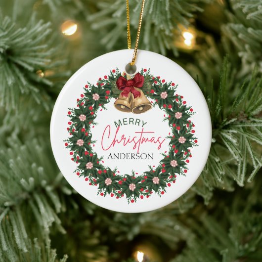 Gepersonaliseerde kerst ornament aangepaste kerst  (Boom)