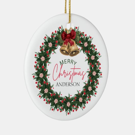 Gepersonaliseerde kerst ornament aangepaste kerst  (Rechts)