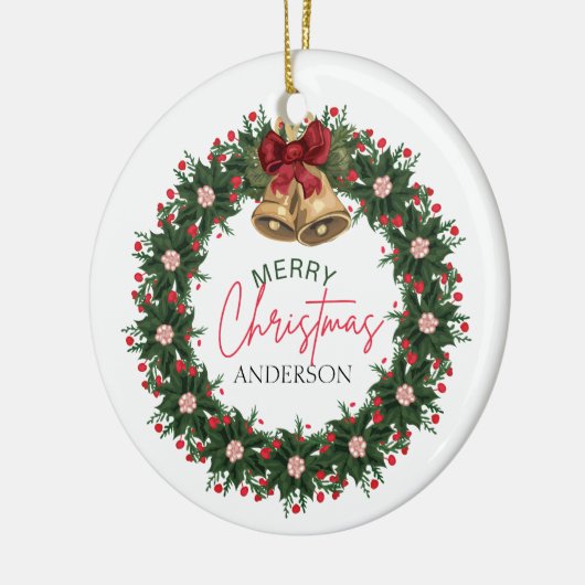 Gepersonaliseerde kerst ornament aangepaste kerst  (Links)