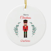 Gepersonaliseerde kerst ornament aangepaste kerst  (Voorkant)