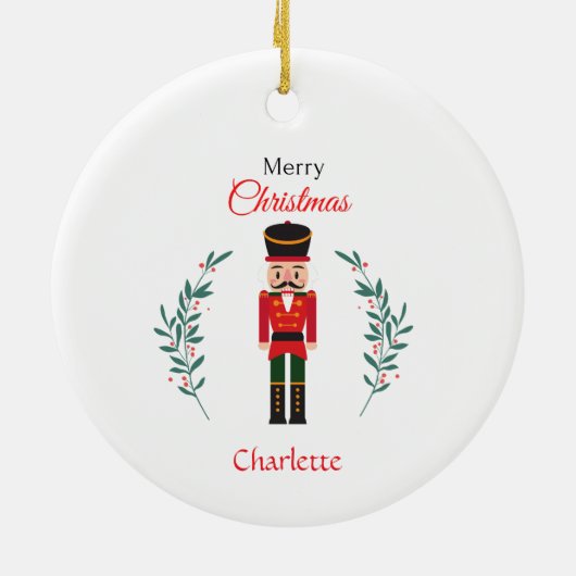 Gepersonaliseerde kerst ornament aangepaste kerst (Achterkant)
