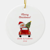 Gepersonaliseerde kerst ornament aangepaste kerst  (Voorkant)