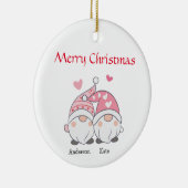 Gepersonaliseerde kerst ornament aangepaste kerst  (Rechts)