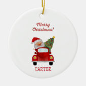 Gepersonaliseerde kerst ornament aangepaste kerst  (Voorkant)
