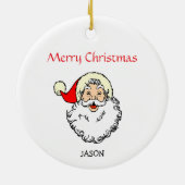 Gepersonaliseerde kerst ornament aangepaste kerst (Achterkant)